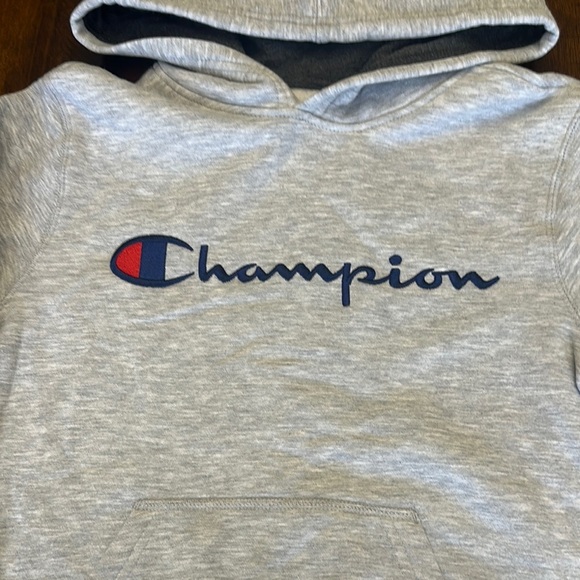 Champion Kids Grey Hoodie - Picture 5 of 9